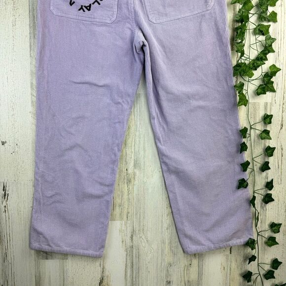 Paterson Made For Play Wide Leg Lavender Corduroy Skate Pants SZ 34 - Picture 7 of 11